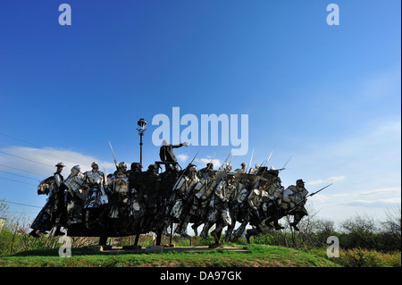 Ue, Bela Kun, Memorial, Eleod Akos, Buda, Budapest, Budapesti, Europa Centrale, Ungheria Centrale, la città, il Comunismo, comunista, Euro Foto Stock