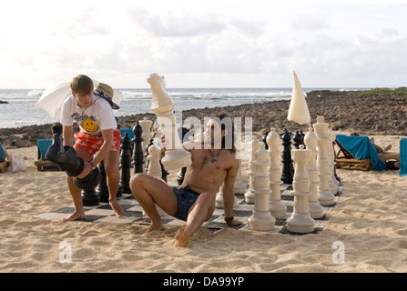 FORGETTING Sarah Marshall 2011 Universal Pictures film con Russell Brand a destra Foto Stock