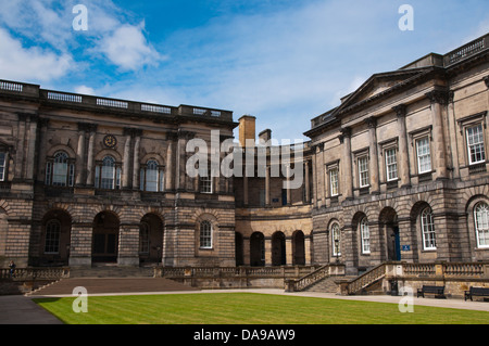 Il vecchio College University of Edinburgh edifici South Bridge centro di Edimburgo in Scozia Gran Bretagna UK Europa Foto Stock