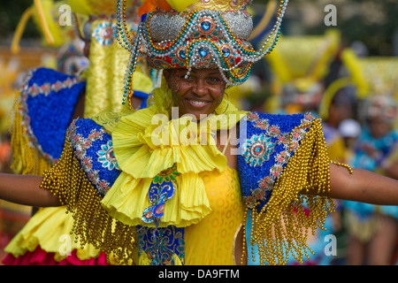 Tropical carnevale estivo a Parigi, Francia Foto Stock