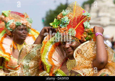 Tropical carnevale estivo a Parigi, Francia Foto Stock