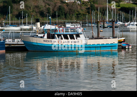 Western Lady traghetto passeggeri presso la banchina Foto Stock