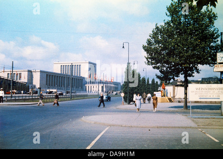 Terzo Reich, Nazi, nazionale socialista, il socialismo nazionale, Germania, prewar, salone fiera, avenue Masürn, 1937 Foto Stock