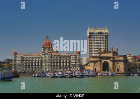 India India del Sud, Asia, Maharashtra, Mumbai Bombay, Città, Colaba, distretto, Gateway of India, India del Sud, edificio, Gateway Foto Stock