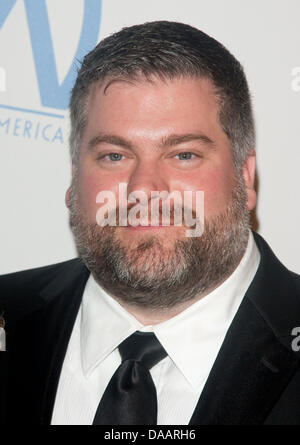 Regista canadese Dean Deblois arriva per la XXII edizione del produttore Guild Awards a Hotel Beverly Hilton di Beverly Hills, Los Angeles, Stati Uniti d'America, il 22 gennaio 2011. Foto: Hubert Boesl Foto Stock