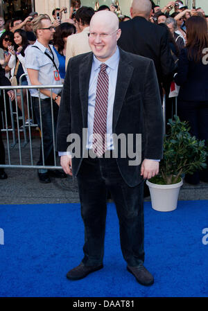 Comico britannico Matt Lucas arriva per la prima mondiale del film 'Gnomeo e Giulietta' a Los Angeles, Stati Uniti d'America, 23 gennaio 2011. Foto: Hubert Boesl Foto Stock