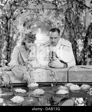 ANNA KARENINA 1935 MGM film con Greta Garbo e Fredric March Foto Stock