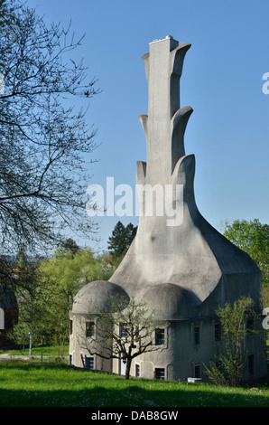 Heizhaus (caldaia casa) al Goetheanum, Dornach, Solothurn, Svizzera Foto Stock