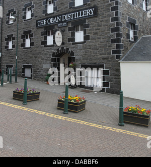 Esterno dell'Oban Distillery Scozia giugno 2013 Foto Stock