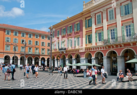 Galeries Lafayette Nice Place Massena Costa Azzurra Costa Azzurra Francia Foto Stock