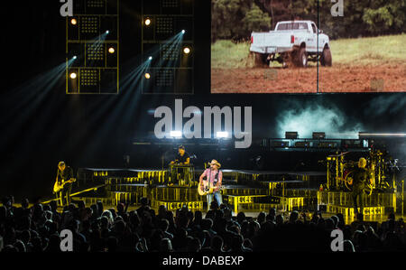 Jason Aldean performing live Foto Stock