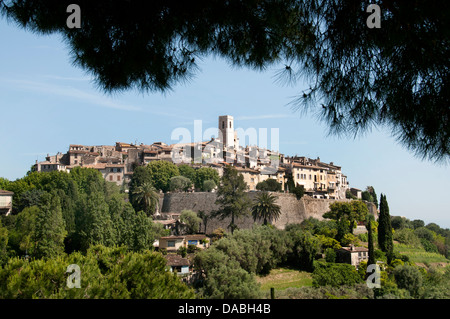 Saint Paul de Vence Francia Cote d Azur villaggio fortificato Foto Stock