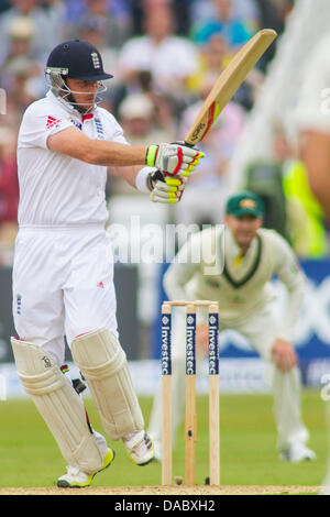 Nottingham, Regno Unito. 10 Luglio, 2013. L'Inghilterra del Ian Bell durante il giorno uno dei primi Investec Ceneri Test match a Trent Bridge Cricket Ground sulla luglio 10, 2013 a Nottingham, Inghilterra. Credito: Mitchell Gunn/ESPA/Alamy Live News Foto Stock