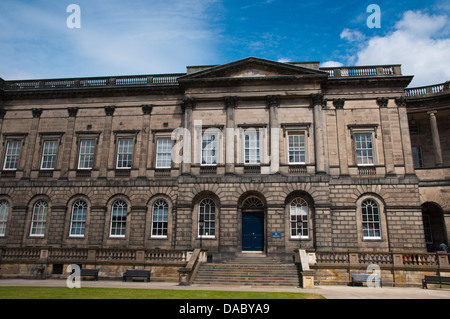 Il vecchio College University of Edinburgh edifici South Bridge centro di Edimburgo in Scozia Gran Bretagna UK Europa Foto Stock