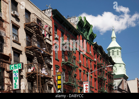 Chinatown, NYC Foto Stock