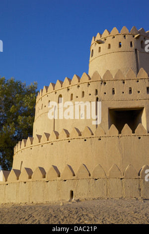 Al Jahili Fort, Al Jahili Park, Al Ain, Abu Dhabi, Emirati Arabi Uniti, Medio Oriente Foto Stock