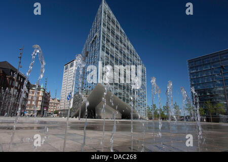 Il nuovo edificio della Banca Nykredit in Copenhagen Foto Stock