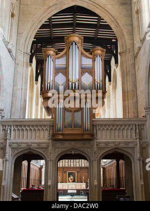 Il bellissimo organo della chiesa di Santa Maria, Oxford 3 Foto Stock