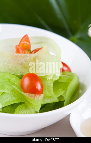 Il cibo in Cina-- ricevere vegetali favorisce la salsa dolce Foto Stock