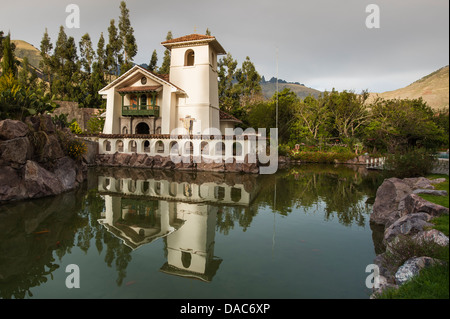 Aranwa Sacred Valley Hotel & Wellness center hotel resort nei pressi di Ollantaytambo, spaventata Valley, Perù. Foto Stock