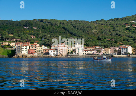 Lungomare di Marciana Marina Isola d'Elba toscana italia Foto Stock