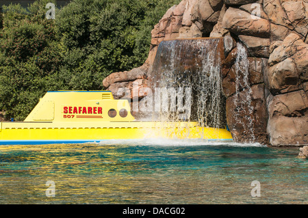 Viaggio sottomarino Disneyland, Anaheim, California. Foto Stock