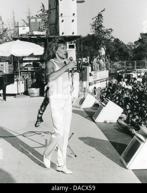 ROD STEWART con le facce a Los Angeles nell'ottobre 1973 Foto Stock