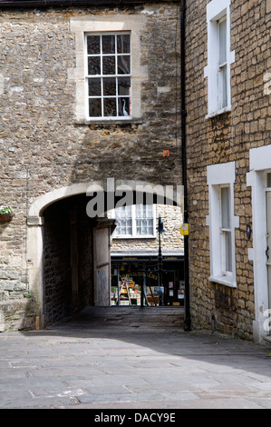 Sheppards Barton, Frome, Somerset sulla luminosa giornata di sole Foto Stock