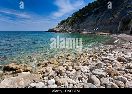 Banyalbufar beach. Mallorca. Spagna Foto Stock