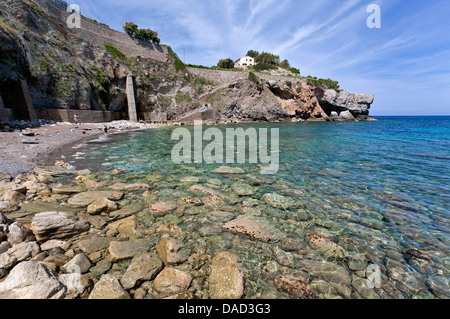 Banyalbufar beach. Mallorca. Spagna Foto Stock