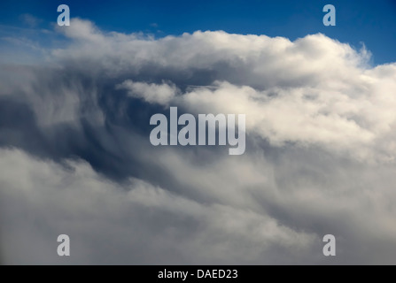 La copertura nuvolosa, Italia Foto Stock