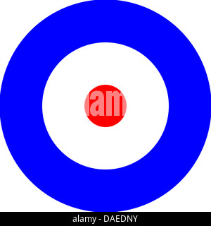 Royal Air Force Roundel Foto Stock