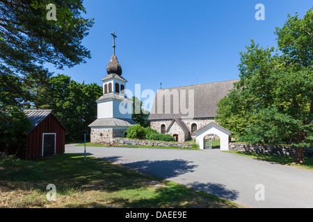 Santa Caterina Chiesa di Karjaa, Finlandia Foto Stock