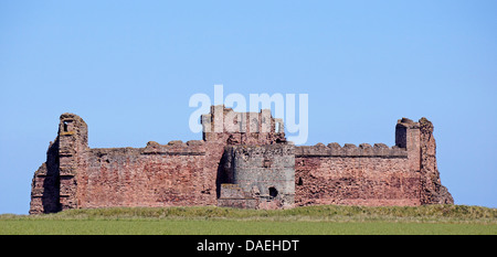 Il castello di Tantallon est del North Berwick in East Lothian in Scozia Foto Stock