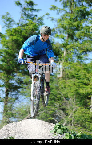 Mountain Bike Gisburn Forest Foto Stock