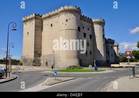 Il castello di Tarascona, regione della Provenza Francia,. Foto Stock