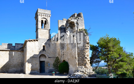 Beaucaire Castello, uno dei più grandi castelli in Francia, distrutto dal Cardinale Richelieu Foto Stock