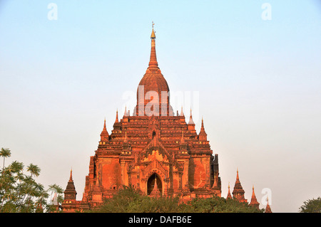 Tempio Htilominlo Bagan Myanmar Foto Stock