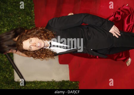 Noi snowboarder Shaun White arriva a Vanity Fair Oscar Party al Sunset Tower in West Hollywood, Los Angeles, Stati Uniti d'America, il 27 febbraio 2011. Foto: Hubert Boesl Foto Stock