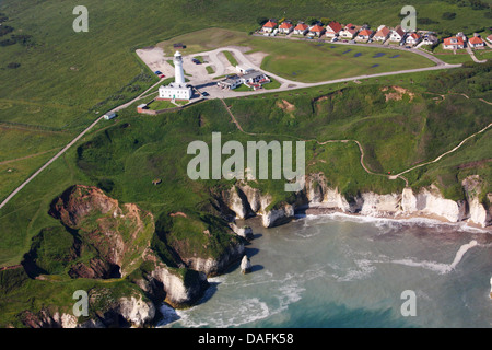 Flamborough Head Lighthouse Foto Stock