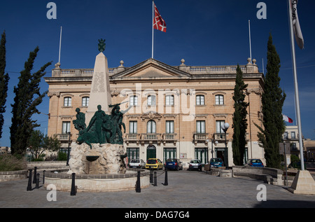 Memoriale di guerra in luogo Mediatrix, Zabbar, Malta Foto Stock