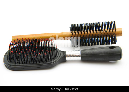 Spazzole per capelli Foto Stock