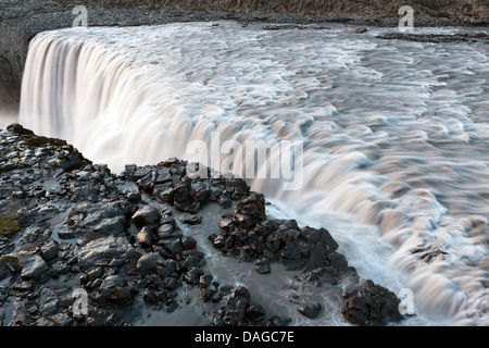 Dettifoss cascata in Vatnajokull National Park, Nord-est Islanda Foto Stock