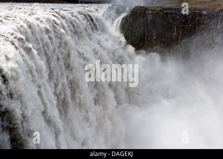 Dettifoss cascata in Vatnajokull National Park, Nord-est Islanda Foto Stock