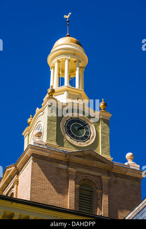 Storico tribunale di clock tower, Silverton, Colorado, STATI UNITI D'AMERICA Foto Stock