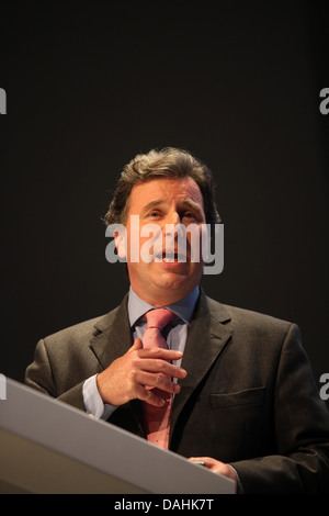 Oliver Letwin MP al congresso del Partito Conservatore di Manchester 2009 Foto Stock