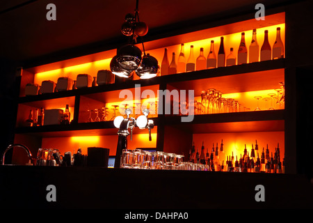 Coctail bar interni Foto Stock