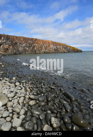 Punto Cullernose vicino Craster su St Oswalds Modo lunga distanza sentiero Northumberland Coast Foto Stock