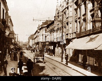 Ipswich Westgate Street primi 1900s Foto Stock