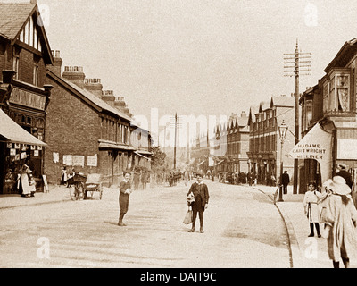 Ellesmere Port Chester Road primi 1900s Foto Stock